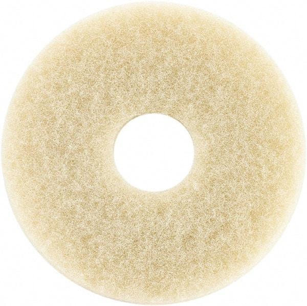 Oreck - Polishing Pad - 12" Machine, Beige Pad, Cotton - Apex Tool & Supply