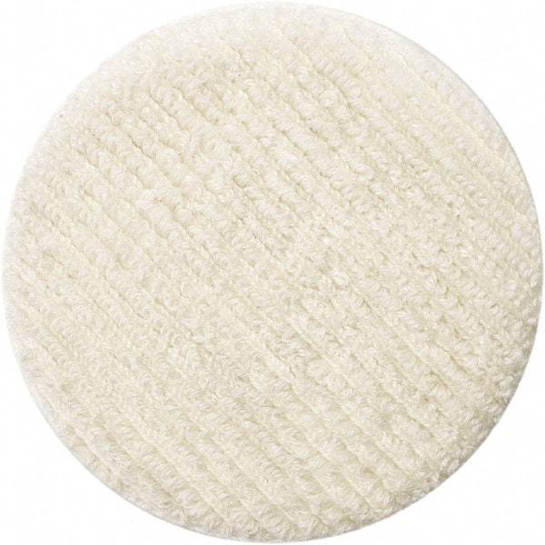 Oreck - Polishing Pad - 12" Machine, White Pad, Cotton - Apex Tool & Supply