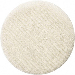 Oreck - Polishing Pad - 12" Machine, White Pad, Cotton - Apex Tool & Supply