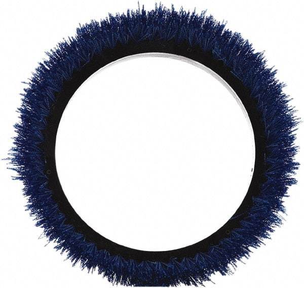 Oreck - Scrubbing Brush - 12" Machine, Blue Pad, Polyester - Apex Tool & Supply
