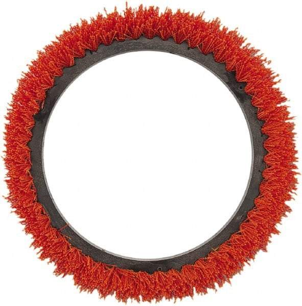 Oreck - Scrubbing Brush - 12" Machine, Orange Pad, Nylon - Apex Tool & Supply