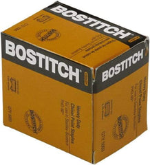Stanley Bostitch - 0.38" Leg Length, Steel Heavy Duty Stapler Staples - 60 Sheet Capacity, For Use with Bostitch PHD-60 - Apex Tool & Supply