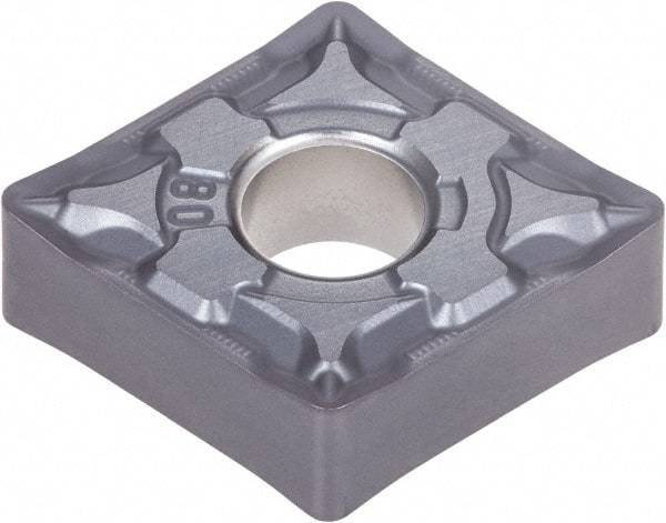 Tungaloy - CNMG433 HRM Grade AH8015 Carbide Turning Insert - AlTiN Finish, 80° Diamond, 1/2" Inscr Circle, 3/16" Thick, 3/64" Corner Radius - Apex Tool & Supply