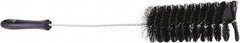 Vikan - 2.4" Diam Polyester Tube Brush - 19.4" OAL, 7.9" Head Length, Stainless Steel Handle - Apex Tool & Supply