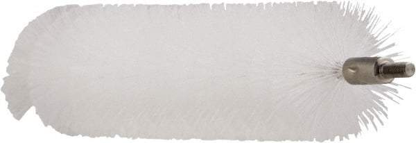 Vikan - 1.6" Diam Polyester Tube Brush - 8" OAL, 7.9" Head Length, Stainless Steel Handle - Apex Tool & Supply