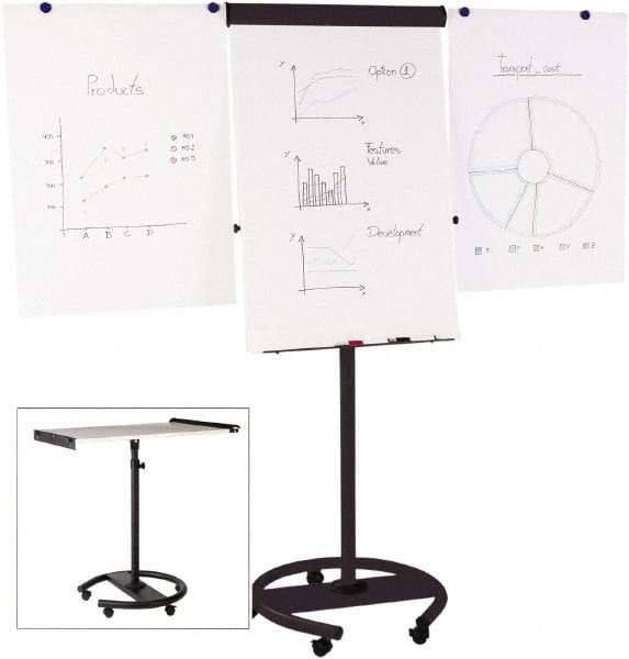 MasterVision - Magnetic Dry Erase Easel - 41" High - Apex Tool & Supply