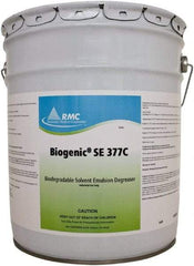 Rochester Midland Corporation - 5 Gal Bucket Cleaner/Degreaser - Liquid, d-Limonene Solvent, Alkaline, Water Base, Citrus - Apex Tool & Supply