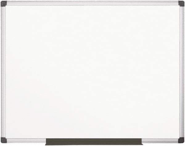 MasterVision - 48" High x 72" Wide Magnetic Dry Erase Board - Steel - Apex Tool & Supply
