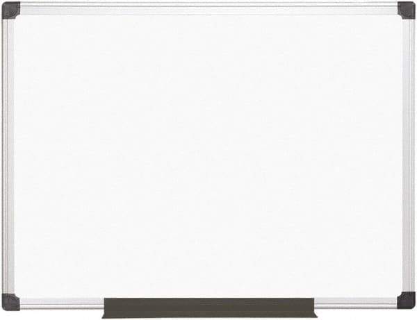 MasterVision - 36" High x 48" Wide Magnetic Dry Erase Board - Steel - Apex Tool & Supply