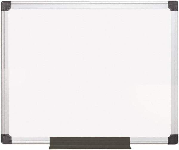 MasterVision - 24" High x 36" Wide Magnetic Dry Erase Board - Steel - Apex Tool & Supply