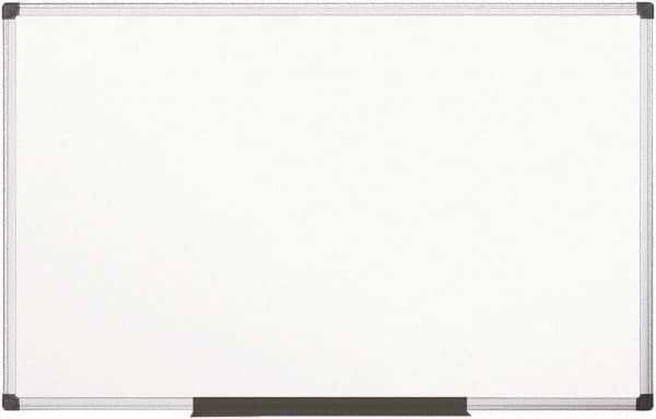 MasterVision - 48" High x 96" Wide Magnetic Dry Erase Board - Porcelain/Steel - Apex Tool & Supply
