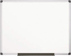 MasterVision - 48" High x 72" Wide Magnetic Dry Erase Board - Porcelain/Steel - Apex Tool & Supply