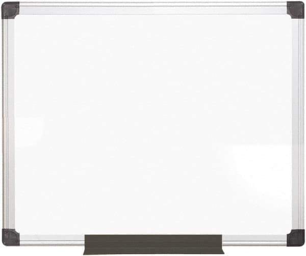 MasterVision - 24" High x 36" Wide Magnetic Dry Erase Board - Porcelain/Steel - Apex Tool & Supply