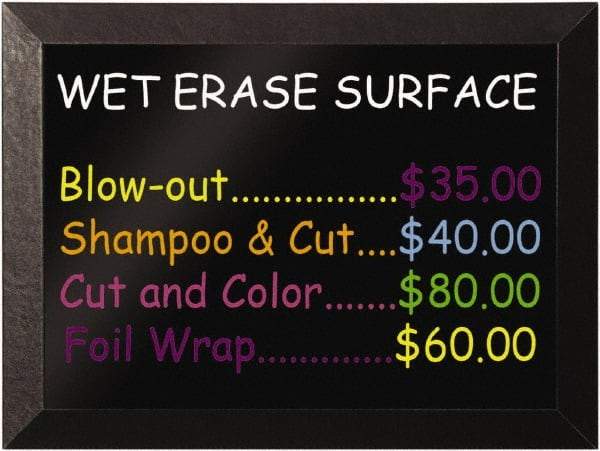 MasterVision - 36" High x 48" Wide Wet Erase Board - Steel - Apex Tool & Supply