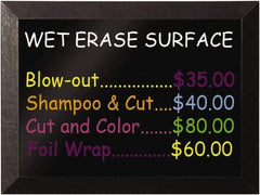 MasterVision - 36" High x 48" Wide Wet Erase Board - Steel - Apex Tool & Supply