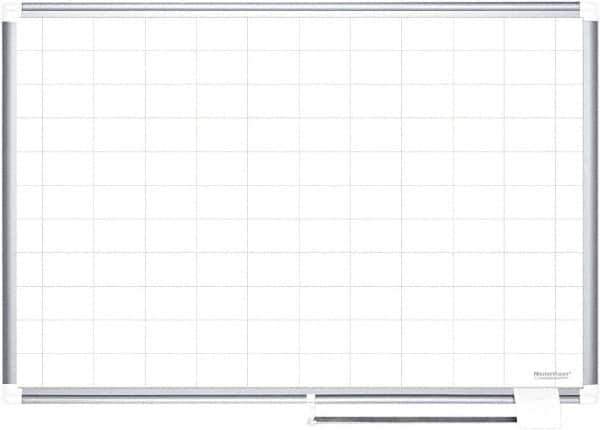 MasterVision - 36" High x 48" Wide Magnetic Dry Erase Calendar - Steel - Apex Tool & Supply