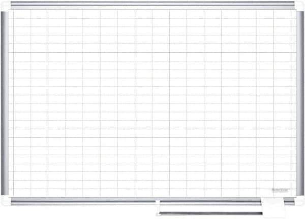 MasterVision - 48" High x 72" Wide Magnetic Dry Erase Calendar - Steel - Apex Tool & Supply