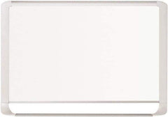 MasterVision - 24" High x 36" Wide Magnetic Dry Erase Board - Porcelain/Steel - Apex Tool & Supply