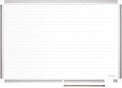 MasterVision - 48" High x 72" Wide Magnetic Dry Erase Calendar - Steel - Apex Tool & Supply