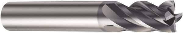 Sandvik Coromant - 4mm, 4 Flute, Single End, Solid Carbide, Corner Chamfer End Mill - 54mm OAL, Right Hand Flute, 8.5mm LOC, Right Hand Cut - Apex Tool & Supply
