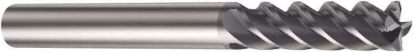 Sandvik Coromant - 20mm, 5 Flute, Single End, Solid Carbide, Corner Chamfer End Mill - 125mm OAL, Right Hand Flute, 55mm LOC, Right Hand Cut - Apex Tool & Supply