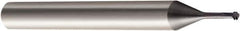Sandvik Coromant - M3x0.50 Metric, 0.0906" Cutting Diam, Solid Carbide Helical Flute Thread Mill - Internal Thread, 1.25mm LOC, 57mm OAL, 6mm Shank Diam - Apex Tool & Supply