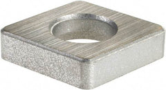 Sandvik Coromant - 3/4" Inscribed Circle, Toolholder Shim for Indexables - 1/4" Thick, 171.31 Shim Style, Positive Rake, Left Hand, Right Hand Cut - Apex Tool & Supply