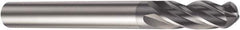 Sandvik Coromant - 7mm Diam, 16mm LOC, 4 Flute Solid Carbide Ball End Mill - AlCrN Finish, 100mm OAL, 8mm Shank Diam, Ball Flute - Apex Tool & Supply