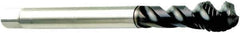 Sandvik Coromant - 5/8-11 UNC 4 Flute 2BX Modified Bottoming Spiral Flute Tap - Powdered Metal, CoolTop Finish, 4.3307" OAL, Right Hand Flute, Right Hand Thread, Series CoroTap 300 - Apex Tool & Supply