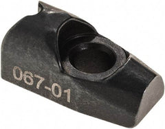 Sandvik Coromant - 1/4" Inscribed Circle, Toolholder Shim for Indexables - 1/4" Thick, 5321 067 Shim Style, Positive Rake, Left Hand, Right Hand Cut - Apex Tool & Supply