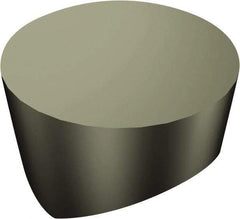 Sandvik Coromant - RCGX35 Grade 670 Ceramic Turning Insert - Uncoated, Round, 3/8" Inscr Circle, 5/16" Thick - Apex Tool & Supply