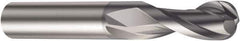 Sandvik Coromant - 10mm Diam, 19mm LOC, Solid Carbide Ball End Mill - AlCrN Finish, 72mm OAL, 10mm Shank Diam, Ball Flute - Apex Tool & Supply