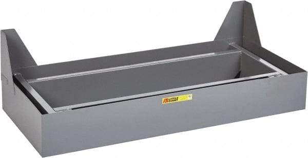 Little Giant - 25 Gal Sump, Steel Spill Deck or Pallet - 45-1/4" Long x 20-1/4" Wide x 13-1/4" High - Apex Tool & Supply