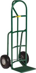 Little Giant - 600 Lb Capacity 49" OAH Hand Truck - Loop Handle, Steel, Flat-Free Microcellular Foam Wheels - Apex Tool & Supply