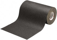 Ability One - Black Solid Color Anti-Slip Vinyl Tape - 18" Wide x 60' Long x 0.028" Thick, General Traffic - Apex Tool & Supply