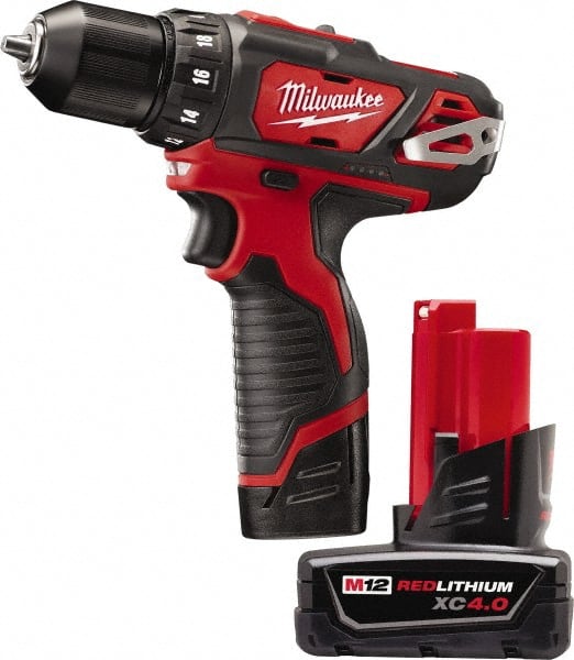 Milwaukee Tool - 12V 3/8" Pistol Grip Cordless Drill - Apex Tool & Supply