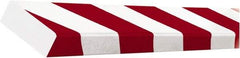 PRO-SAFE - Polyurethane Foam Type D Surface Guard - Red/White - Apex Tool & Supply