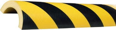 PRO-SAFE - Polyurethane Foam Type R50 Pipe Guard - Black/Yellow - Apex Tool & Supply