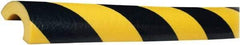 PRO-SAFE - Polyurethane Foam Type R30 Pipe Guard - Black/Yellow - Apex Tool & Supply