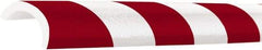 PRO-SAFE - Polyurethane Foam Type R30 Pipe Guard - Red/White - Apex Tool & Supply