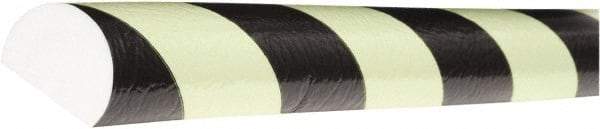 PRO-SAFE - Polyurethane Foam Type C Corner Guard - Glow - Apex Tool & Supply