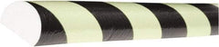 PRO-SAFE - Polyurethane Foam Type C Corner Guard - Glow - Apex Tool & Supply