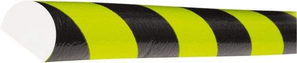 PRO-SAFE - Polyurethane Foam Type C Corner Guard - Fluorescent Yellow - Apex Tool & Supply