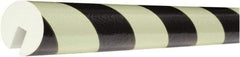 PRO-SAFE - Polyurethane Foam Type B Corner Guard - Glow - Apex Tool & Supply