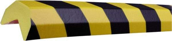PRO-SAFE - Polyurethane Foam Type AA Corner Guard - Black/Yellow - Apex Tool & Supply