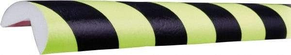 PRO-SAFE - Polyurethane Foam Type A Corner Guard - Fluorescent Yellow - Apex Tool & Supply