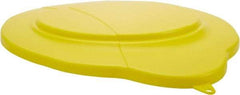 Vikan - 5 Gal Polypropylene Pail Lid - Yellow, For Use with Vikan 5 Gal Pail - Apex Tool & Supply