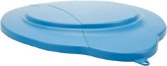 Vikan - 5 Gal Polypropylene Pail Lid - Blue, For Use with Vikan 5 Gal Pail - Apex Tool & Supply