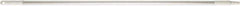 Vikan - 52 x 1" Aluminum Squeegee Handle - European Threaded Connection, White - Apex Tool & Supply