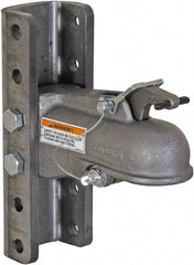 Buyers Products - 2-5/16" Ball Size Channel Hitch Coupler - 15,000 Lb Max Capacity, Plain Finish - Apex Tool & Supply
